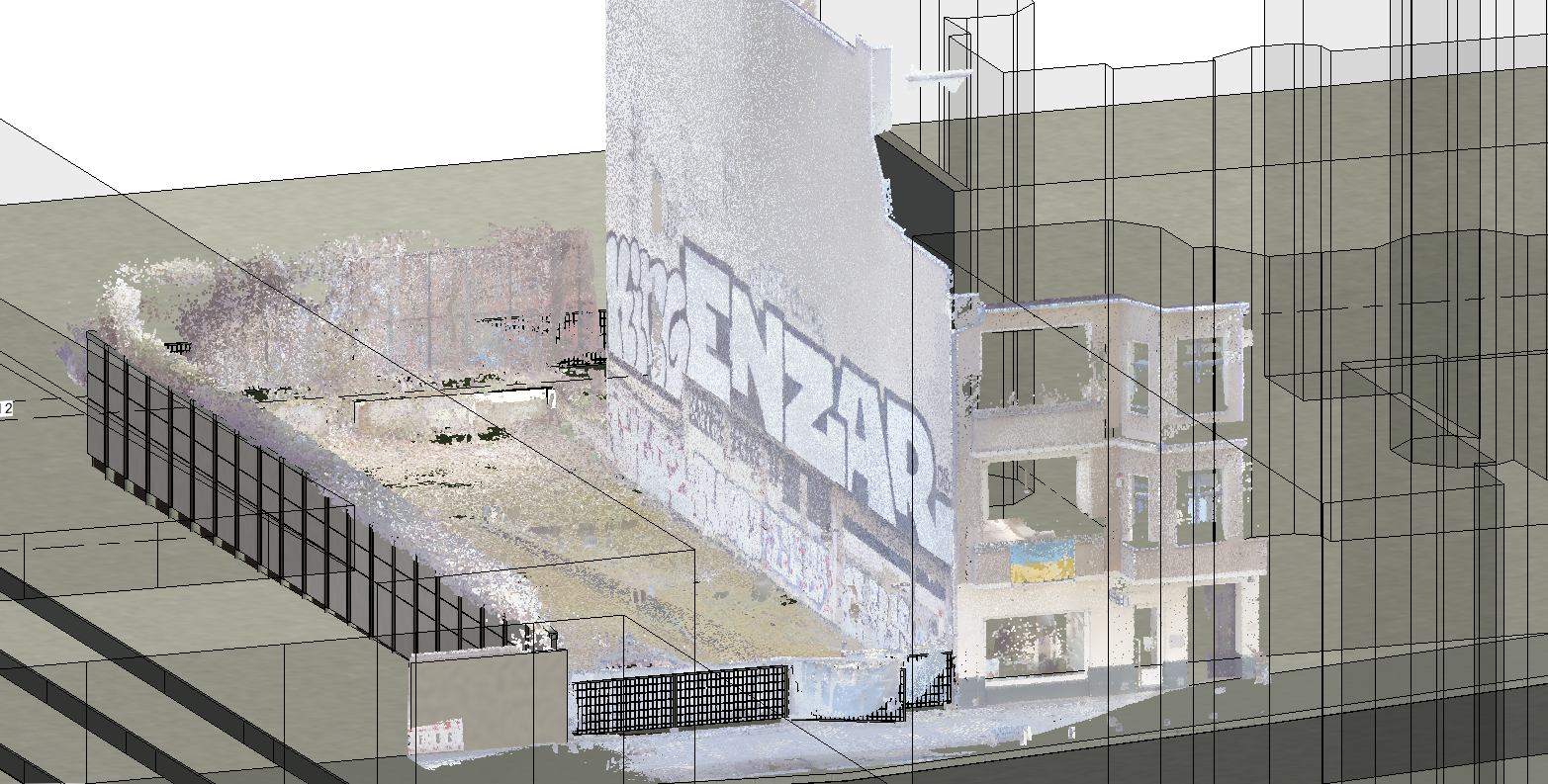 Projekt Berlin – Bleibtreustraße – Erfassung eines Baugrundstücks