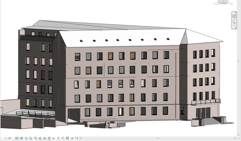 Projekt Essen – Hoffnungstraße – Digitaler Gebäudebestand Bürokomplex
